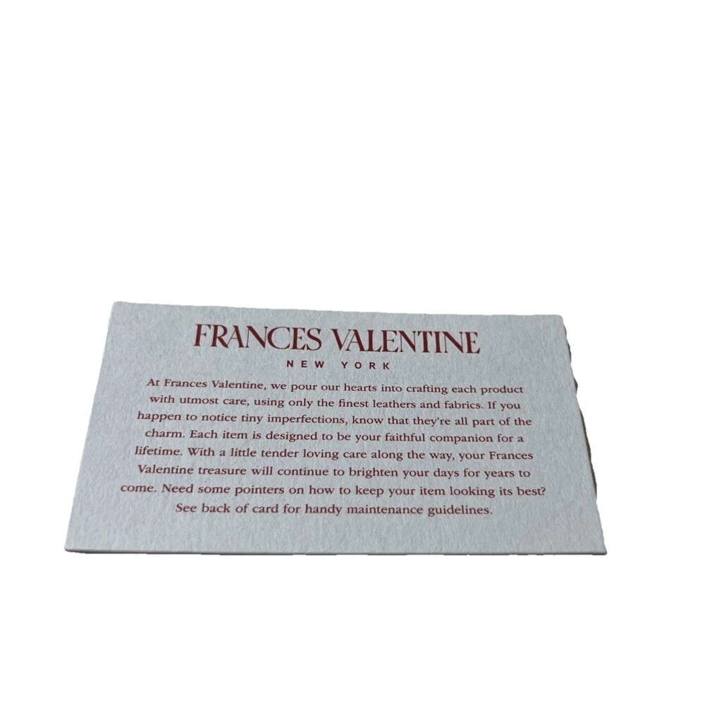 Frances Valentine June Central Park Plaid Wool Leather Embossed Purse Bag Classy - Picture 2 of 16